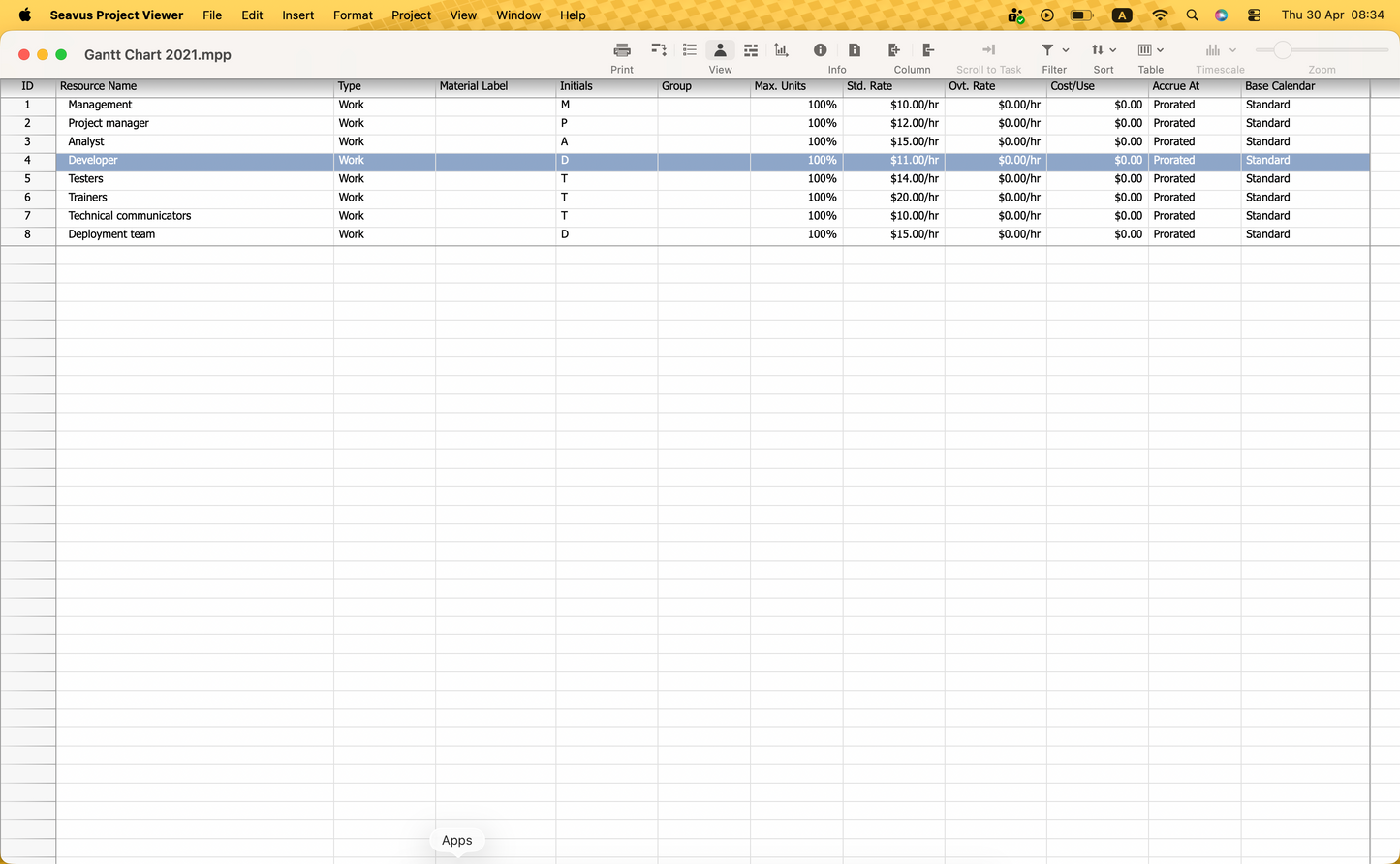 Seavus Project Viewer
